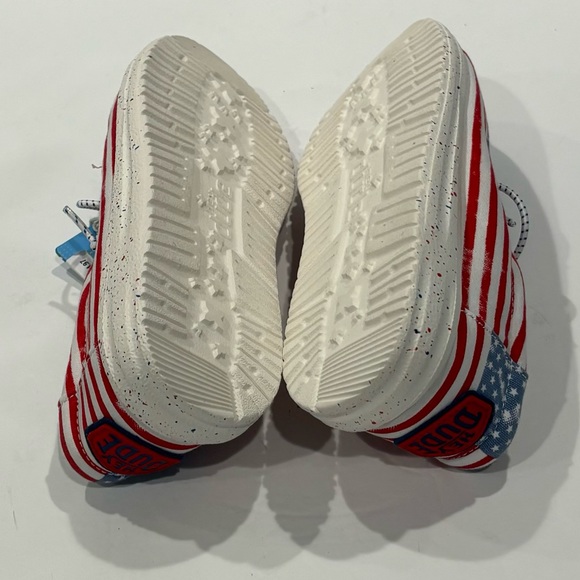 HEY DUDE‎ WALLY YOUTH PATRIOTIC GIRL'S SHOES SIZE Y3-L4 - Picture 8 of 10